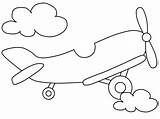 Pesawat Mewarnai Gambar Terbang Anak Avioneta Aviones Aereo Paud Colorare Bambini Transportes Recortar Hélice Aerei Earhart Amelia Airplanes Bisa Avión sketch template