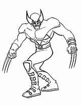Coloring Wolverine Pages Men Kids Print Marvel Colouring Ikids Superhero Book Xmen Cartoon Choose Board Clip sketch template
