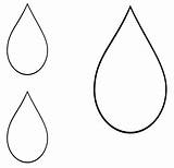 Template Teardrop Drop Shape Clipart Raindrop Outline Raindrops Printable Tear Clip Water Droplet Cliparts Vector Earrings Leather Faux Shapes Coloring sketch template