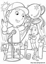 Coloring Pages Handy Manny sketch template