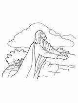 Gethsemane Atonement sketch template