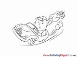 Speed Kids Colouring Printable Coloring Pages Sheet Title sketch template