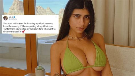 Why Did Pakistan Ban Former Adult Star Mia Khalifa S Tiktok Account