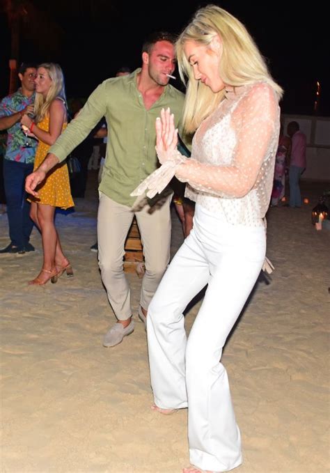 laura anderson virgin holidays departure beach launch in barbados