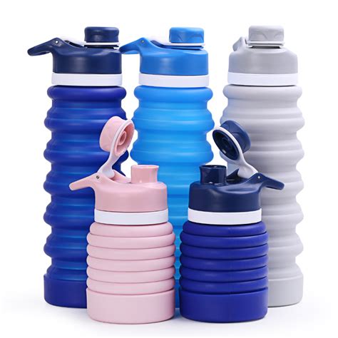 collapsible water bottle  kean silicone wholesale
