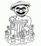 Oscar Coloring Grouch Pages Sesame Drawing Street Printable Colouring Track Reviews Sesamstraat Plants Water Comments Getcolorings Blahblahblahscience Designlooter Drawings Fun sketch template
