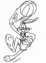 Jam Bunny Bugs Colorir Pernalonga Colorironline Desenhos sketch template