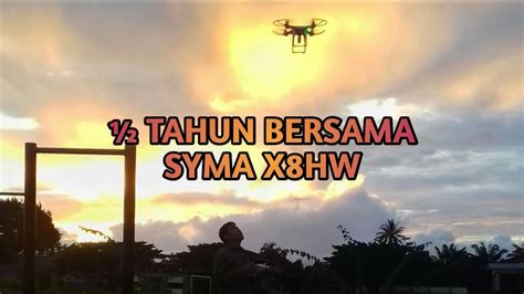 pengalaman menggunakan drone syma xhw youtube