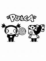 Pucca Coloring Pages Coloringpages1001 sketch template
