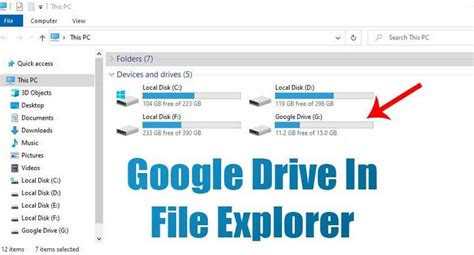 add google drive  file explorer  windows  freemium world