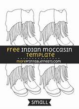 Moccasin Moreprintabletreats sketch template