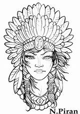 Cocar Adulte Desenho Tatuagem Arte Tatuagens Headdress Indígena Aztecas Azteca Indios Indio índia Colorear Mascaras Increbles Indigena Desenhar Tatuar Pierna sketch template