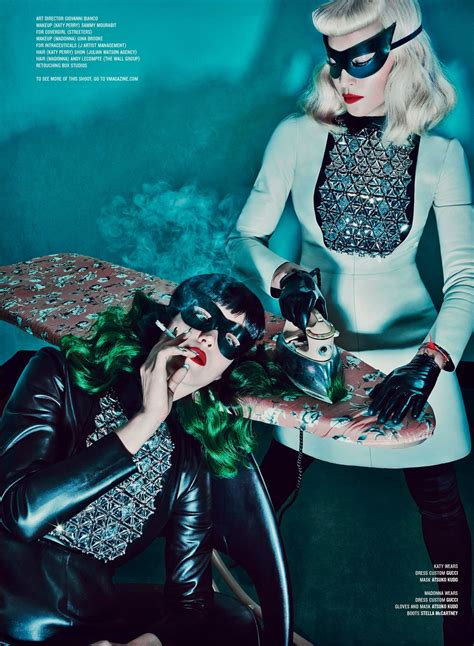 Madonna And Katy Perry By Steven Klein For V Magazine [summer 2014 Issue