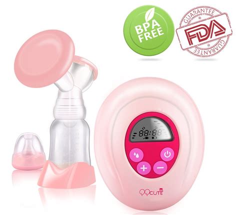 electric breast pump qqcute portable breast milk pump for