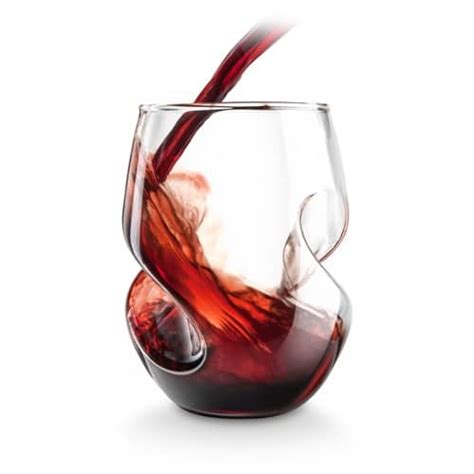 Conundrum Red Wine Glass Set Yuppie Gadgets