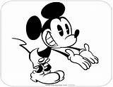 Mickey Mouse Disney Goofy Head Coloring Transparent Sticker Pages Tv Hands Series Clipart Disneyclips Book Showing His Clipartkey sketch template