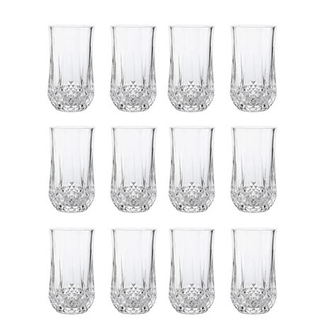 Retro Crystal Drinking Glasses Set Of 12 Shop Today Get It