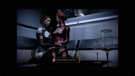 Mass Effect 2 Lesbian Love With Kelly Youtube