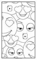 Emoji Coloring Pages Colouring Cute Book Fun Sheets Crazy Kids Printable Adults Smiley Party Books Teens Great Valentine Adult Gift sketch template