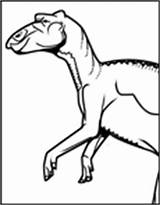 Coloring Edmontosaurus Lil Fingers sketch template