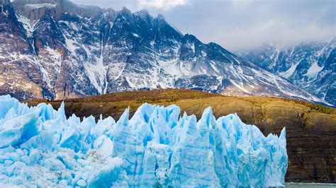 wallpaper mountains glacier chile  nature