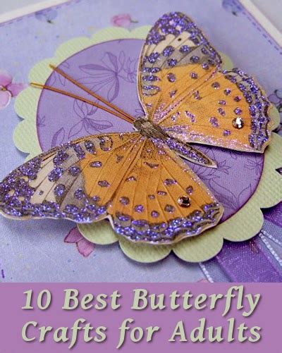 butterfly crafts  adults
