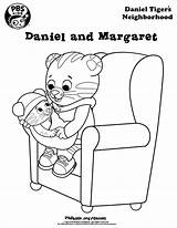 Coloring Daniel Tiger Pages Pbs Kids Printable Baby Neighborhood Margaret Print Color Rocks Chair Min Birthday Book Printables Sheets Everfreecoloring sketch template