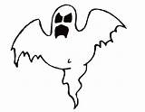 Ghost Pages Coloring Scary Printable Simple Halloween Template Print Online Getcolorings Sheet Everfreecoloring Color sketch template