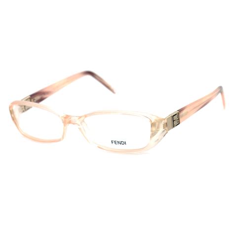 Fendi Eyeglasses Women Clear Pink Frames Oval 54 15 135 F673 608 Oval