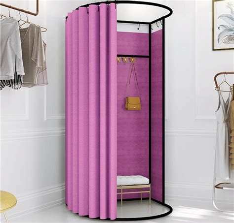 shopping mall temporary mobile fitting room clothing store landing