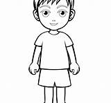 Boy Drawing Little Coloring Outline Pages Cartoon Child Kids Anatomy Printable Boys Getdrawings Clipartmag Practice sketch template