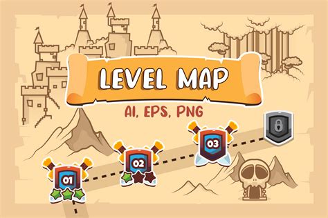 game levels map