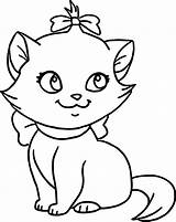 Cats Mignon Chaton Disegno Gatto Gatti Stampare Kat Icon Coloringhome sketch template