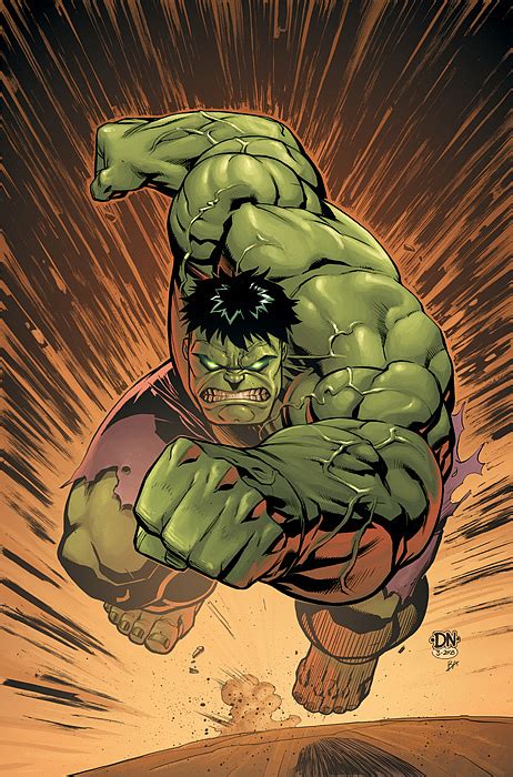 marvel adventures hulk no 14 cover color digital art by david nakayama