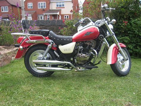 brand   reg lifan king cc classic cruiser motorbike black blue  red