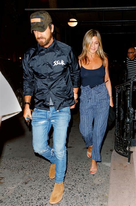 Jennifer Aniston And Justin Theroux Do Date Night Style At The