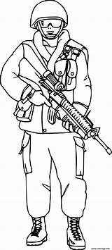 Militaire Char Gratuit Soldat Guerre Arme Lunette Coloriages Dessins Imprimé sketch template