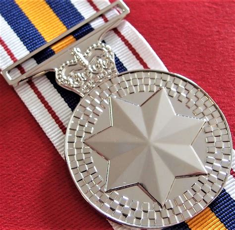 australian national police service medal replica  ribbon jb