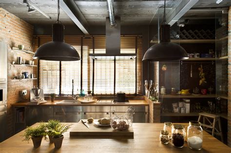 industrial kitchen decor interior design ideas