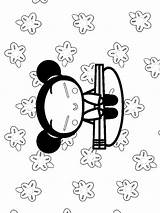 Pucca Coloring Pages Coloringpages1001 sketch template