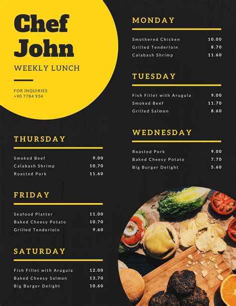 get everything you need starting at 5 fiverr food menu design