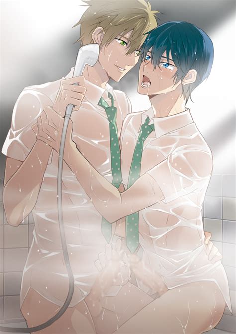 Rule 34 Bathroom Free Gay Nanase Haruka Free Tachibana Makoto