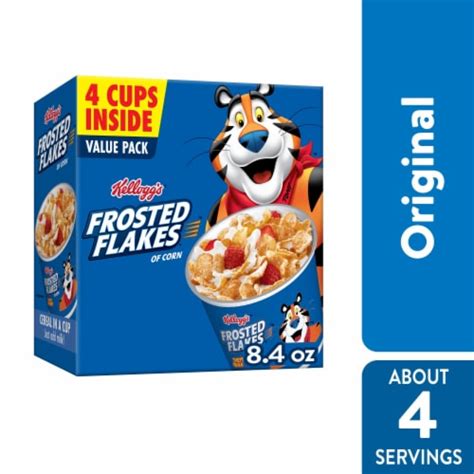 kelloggs frosted flakes cereal cups  ct  oz frys food stores