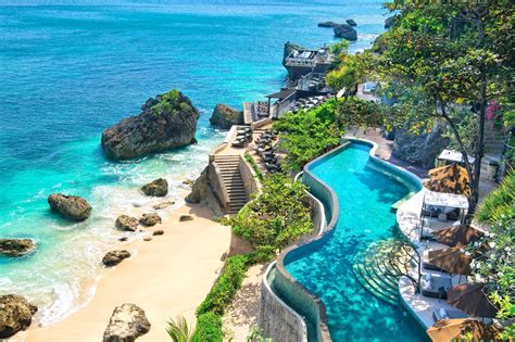 Rock Bar Bali At Ayana Resort And Spa Amazing Sunset Chill Outs In