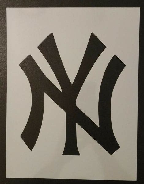 ny  york yankees custom stencil  custom stencils