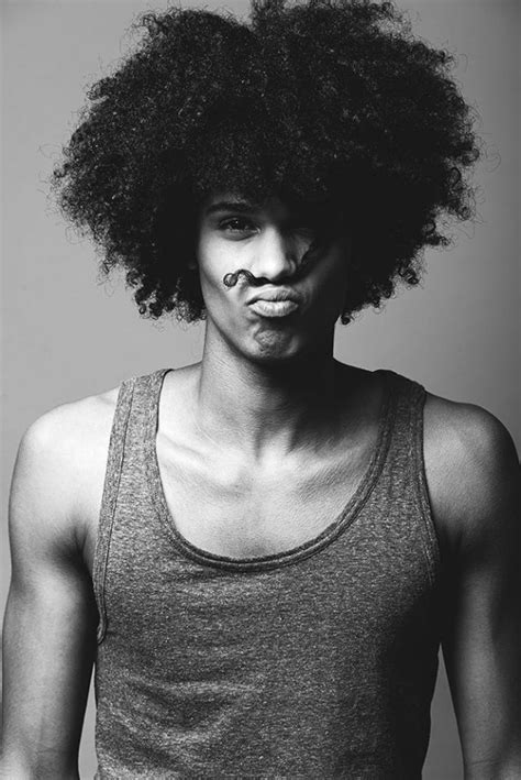 He Knows What Hes Doing Lol Afro Men Natural Hair Men Natural