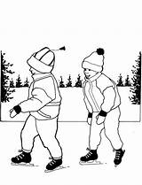 Coloring Pages Skating Ice Kids Winter Cleveland Show Getcolorings Choose Board sketch template