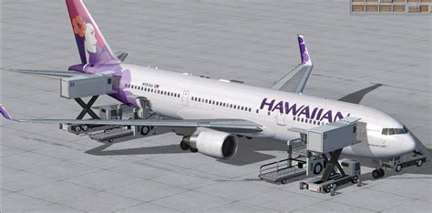 Fs Fsx Boeing 767 300 Hawaiian Airlines 767