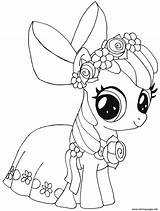 Coloring Pony Little Pages Bloom Apple Print Printable Color Mlp Drawing Girls Book Prints Paper Cartoon Getdrawings Main 방문 Template sketch template