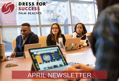 april newsletter meet  newest staff member dress  success palm beaches